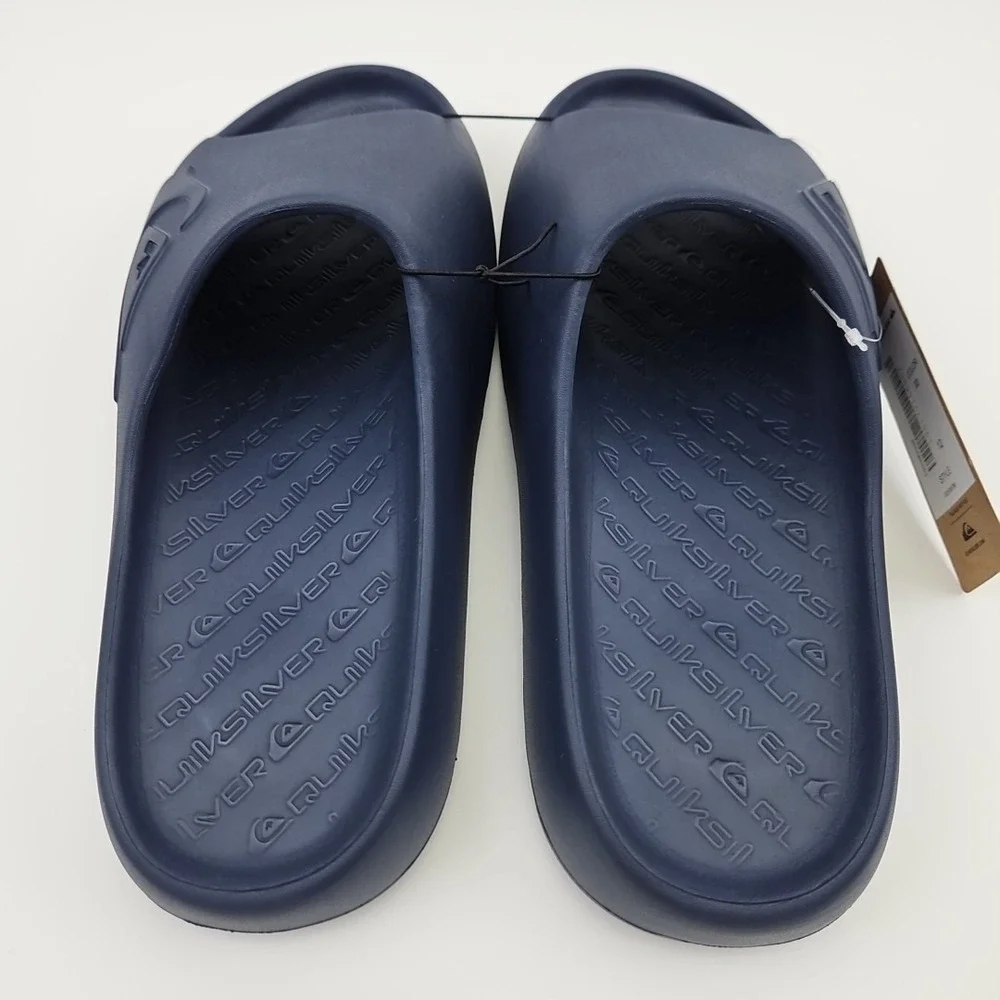Quiksilver Men's Size 12 Slides Blue‎ Cloudbreak Cloud Break Sandals Shoes New
